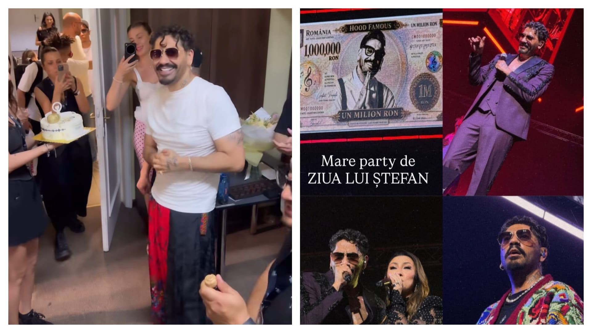 Connect-R a fost sărbătorit de nume sonore din showbiz-ul românesc. Ce artiști i-au fost alături la împlinirea vârstei de 44 de ani